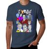 Will Ferrell Collage Art Tribute Tshirt Casual Loose Fit Summer Tee Shirt