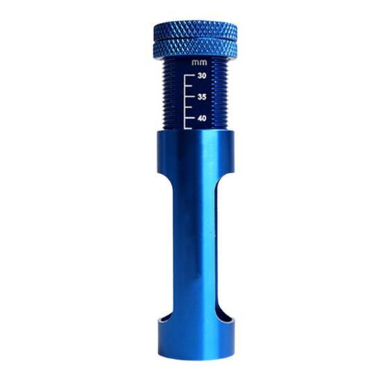Adjustable Golf Tee Height Setter 20-40mm Aluminum Alloy Tee Height Elevator Tool for Consistent Swings Training Accessories