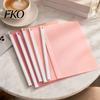 Colorful Document Organizer 5PCS Side Opening File Folder, with Rotating Sliding Bar, Lightweight Clip Folder Durable PP Gradient Color