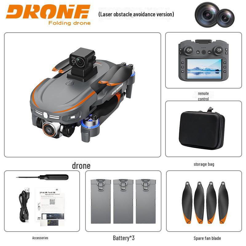 S28 Dron: Vyhýbání se překážkám, Bezkartáčový motor, HD letecký přenos, Letadlo s dálkovým ovládáním s velkou obrazovkou, Automatický návrat.