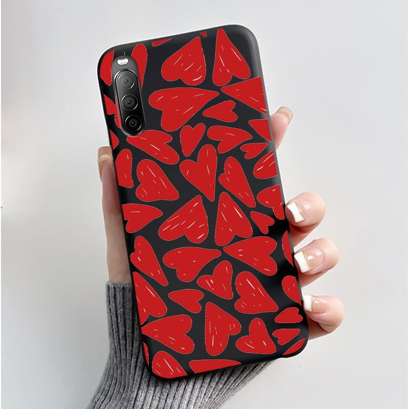 Black Case For Sony Xperia 10 II Luxury Fashion Anti-scratch Shell For Sony Xperia 10 III/Xperia 10 III Lite Cool Dragon King