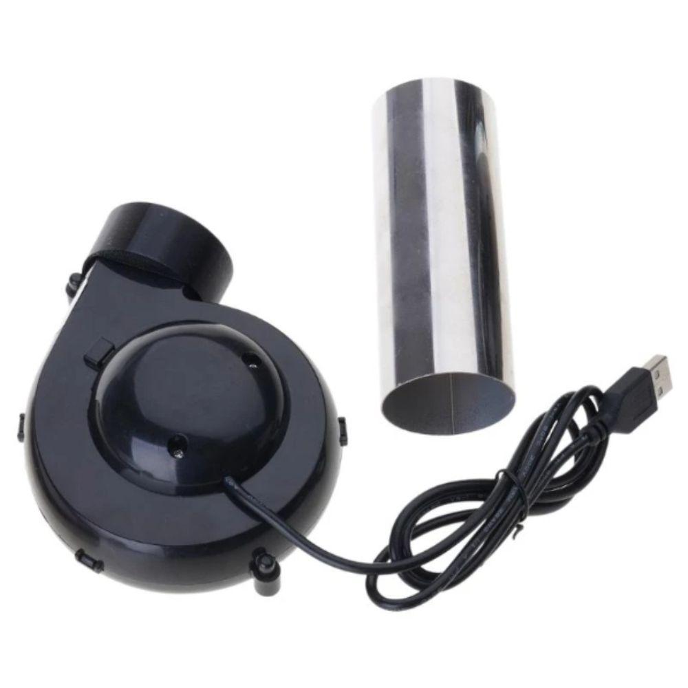 USB Power Supply Handheld Barbecue Fan Adjustable Speed BBQ Fan Barbecue Blower  Outdoor Grill