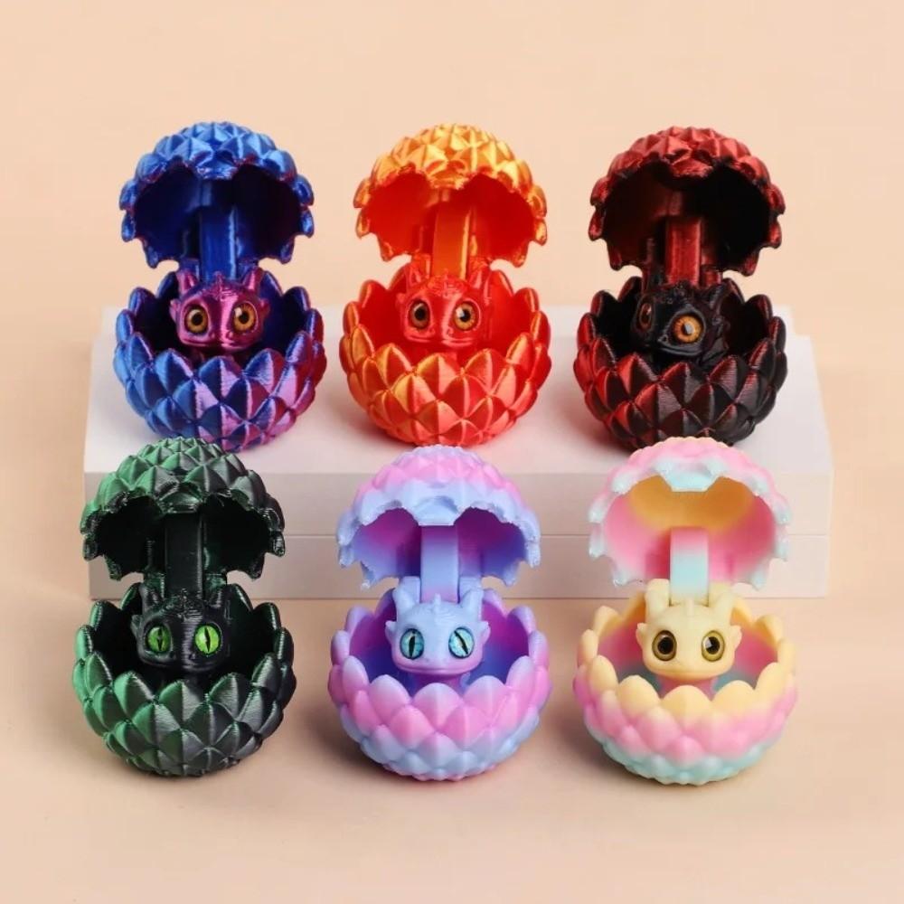 Mini 3D Printed Dragon Egg Creative Simulation Animal Model  Birthday Party Favors