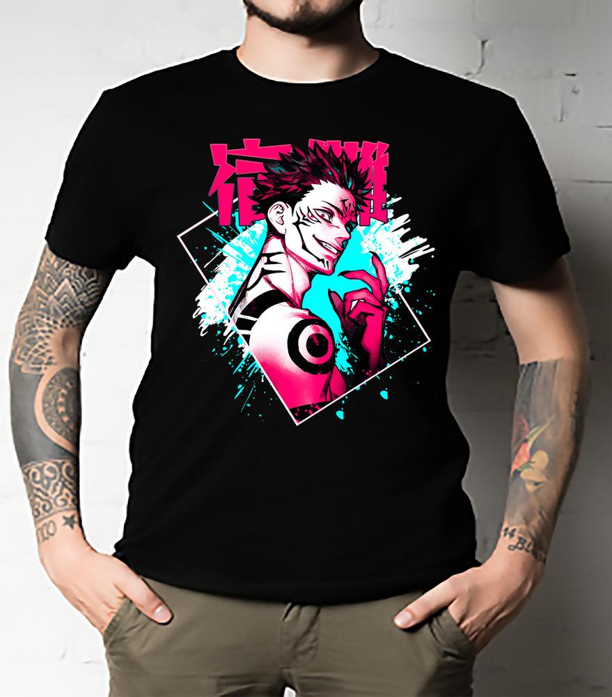 sukuna-jujutsu Классическая футболка essential Tee Унисекс Все размеры Унисекс Футболка L