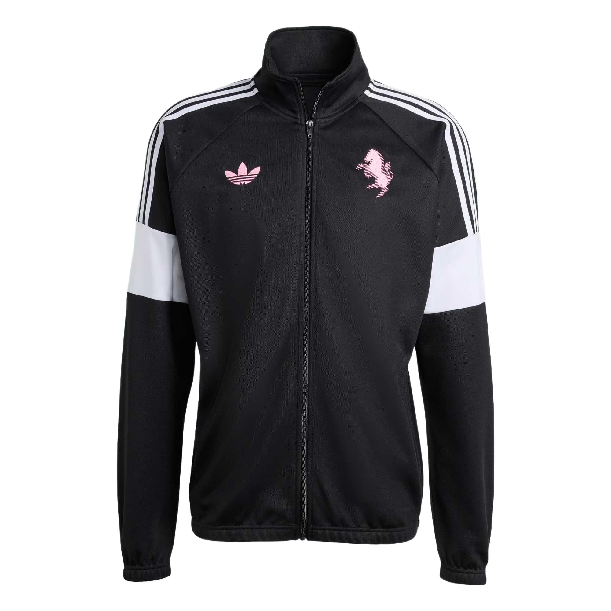 

Adidas Оригинальная куртка Juventus Lfstlr с полосатой буквой, с длинным рукавом, мужская куртка KC7799 M