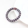 High-Elastic Embroidery Thread Hair Tie for Women - Twisted Ponytail Holder