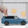 1:24 Li Auto L9 Intelligent Voice Version Car Model Toy Sound Light Shock Absorption Alloy Diecast Vehicle Toys Holiday Presents