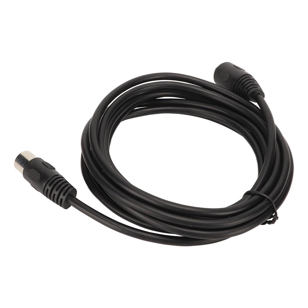 4pinový DIN konektorový kabel 9,8ft 4pinový DIN samec na samici konektorový kabelový adaptér pro auto AV