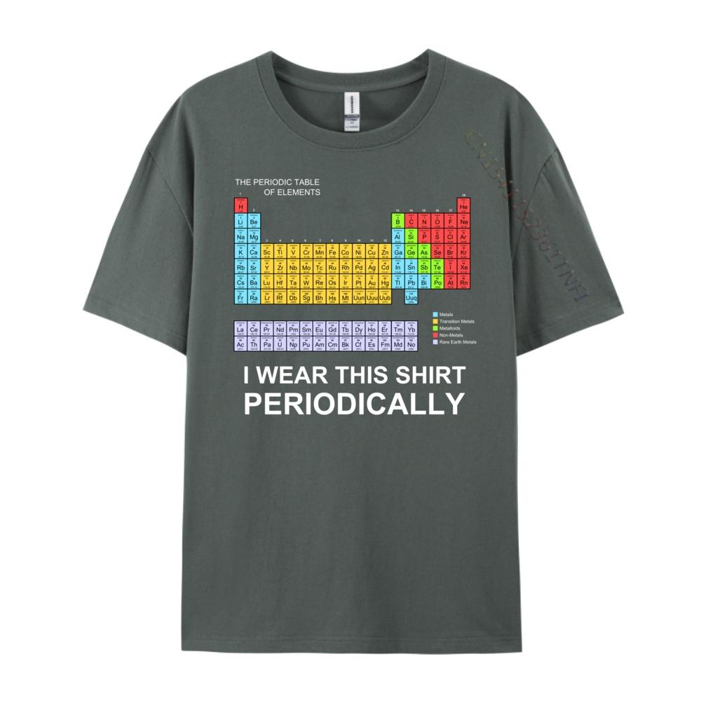 Ich trage dieses Shirt periodisch lustiges Langarm-T-Shirt Rot und Schwarz Grafik-T-Shirt Neujahr 2025 Übergroßer Buchstabe