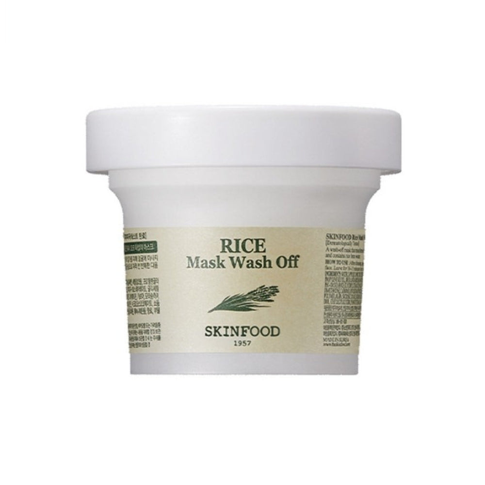 SKINFOOD Rice Mask Wash Off Pack 120g*1Pc/2Pcs/4Pcs