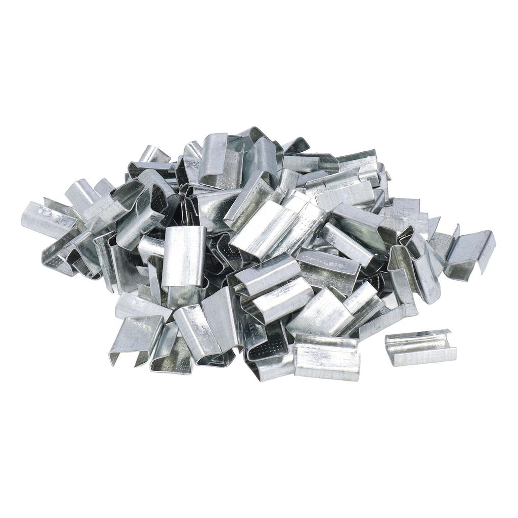 Metallbandverschluss Verzinkter Stahl Verpackung Offene Siegel für 16mm Kunststoff PET Band