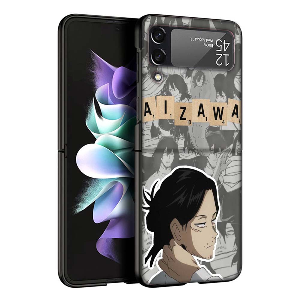 My Hero Aizawa Shouta Phone Case For Samsung Galaxy Z Flip7 Flip6 5G Flip5 Flip4 Flip3 ZFlip 7 6 3 4 5 Shockproof Back Cover Gal