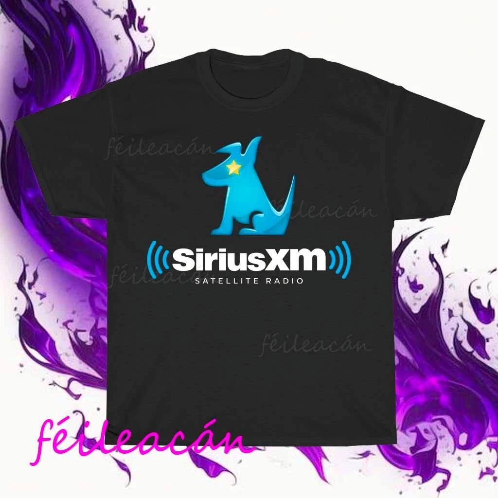 Brand New SIRIUS XM Satellite Radio Logo American T-Shirt Funny Size S to 5XL 2XL