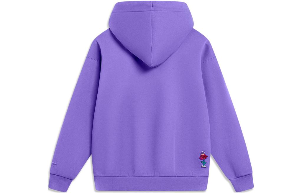 Li Ning Sports Life Collection Sweatshirt Unisex Ultraviolet AWDU049-6