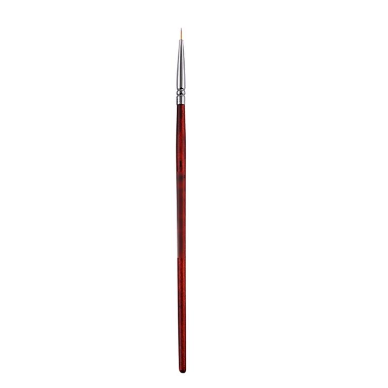 Detail Paint Brush Wood Handle Miniature Brush for Fine Detailing and Acrylic Watercolor Oil Face Painting