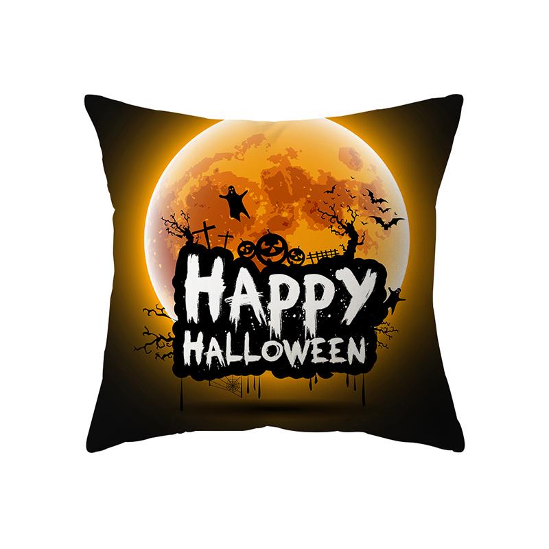 Pumpkin Collection Halloween Theme Pillow Cover Sofa Cushion  Holiday Gift Party Decoration Home Decor