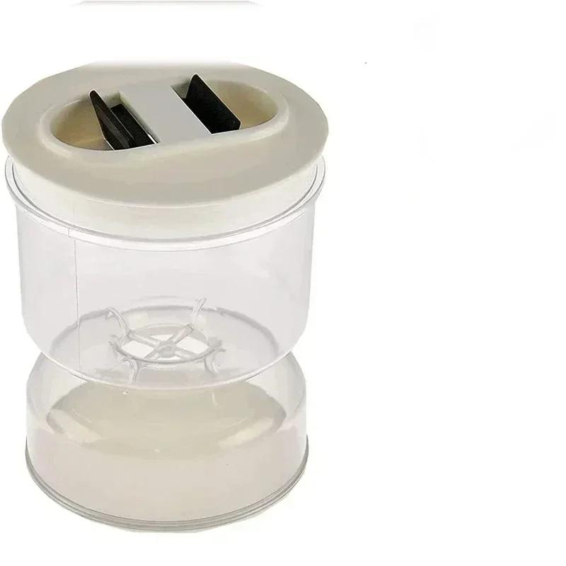 1 Pcs Home Storage Sealed Jar For Pickle Kitchen Wet And Dry Separation Pickle Box Strainer Container Multifu Storages Food