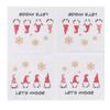 20Pcs/pack Christmas Series Printed Paper Disposable Table Dinner Napkin Tissues Xmas Party Decoration