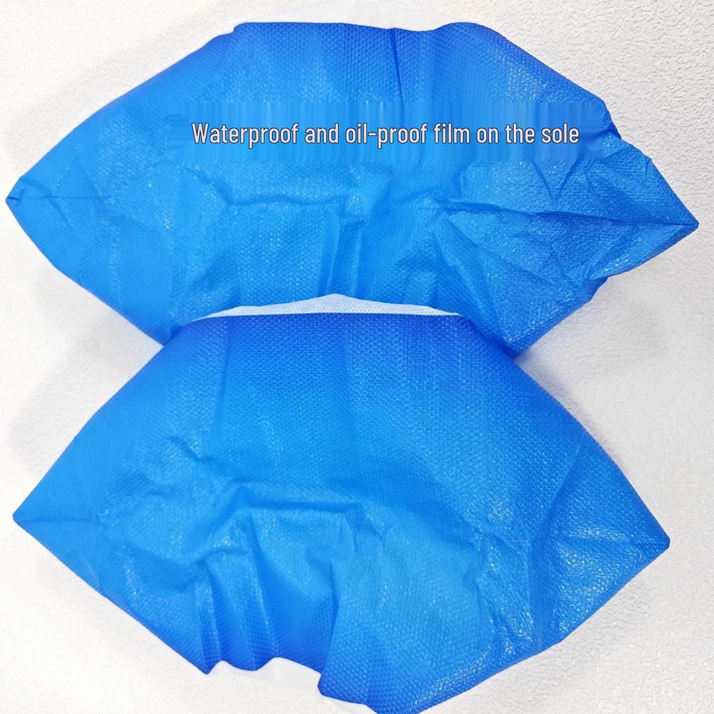 Waterproof Non-woven Breathable Dustproof Thickened Wear-resistant Disposable Shoe Covers