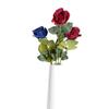 Rose Single Fake Bud Artificial Flower Home Wedding Decoration Prop Photo
