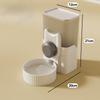 2026 New Hanging Gravity Flow Pet Water Dispenser 1000ML Automatic Drinking Bottle for Cats Rabbits Hamsters Cage Accessories MIT