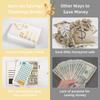 Cross-border 52-Week Savings Challenge Gift Notebook-Save Money Cash Savings Book with Loose-leaf Binding