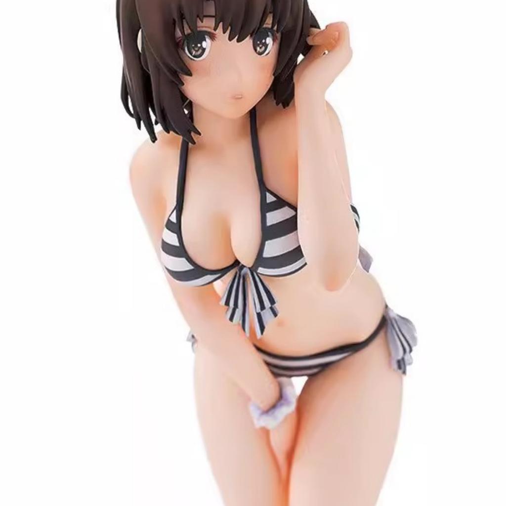 Anime Figure Nanami Yuno Swimsuit Standing Pose 15cm PVC Collectible Model From Suki Ni Naru Desktop Decor For Anime Enthusiasts