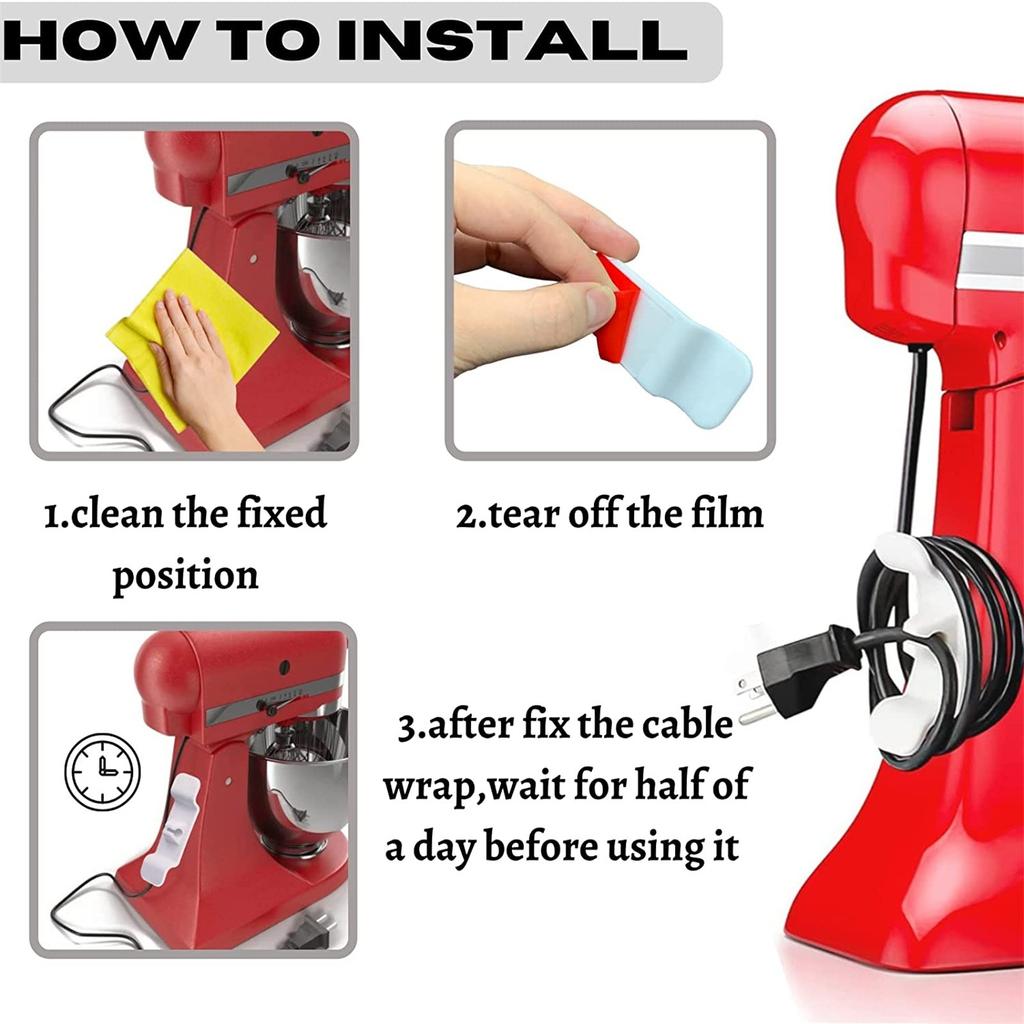 Cord Organizer Cord Wrap Cord Holder Cable Organizer For Kitchen Appliances