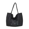 Large capacity lazy wind butot bag women's new commuting class shoulder bag portable big bag tide