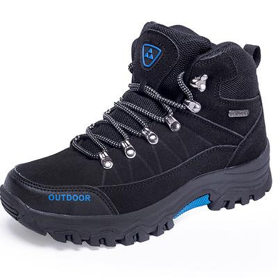39-46 Men's Plus Size Fashionable Outdoor High Top Hiking Shoes Anti Slip and Wear-resistant Hiking Shoes Sports and Leisure Shoes