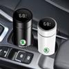 Bil Smart Termosflaske Med Temperaturvisning Kaffekopp For Skoda Octavia Superb Rapid Kodiaq Karoq Fabia Kamiq Roomster Citigo