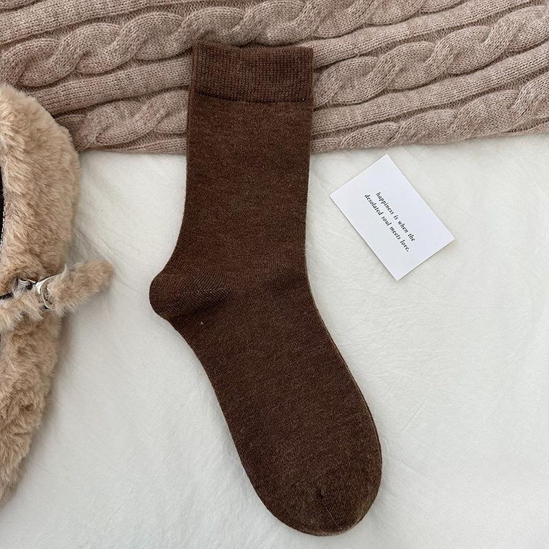 Winter Wool Socks - Children's Silk From Silkworms, Moisturizing, Antibacterial, Deodorizing, Mid-calf Socks, Warm, Without Bones