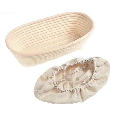 Proofing Basket Round Oval Baking Dough Basket Rattan Sourdough Baskets Bread Baking For Bread Dough Flour Sourdough With Liner