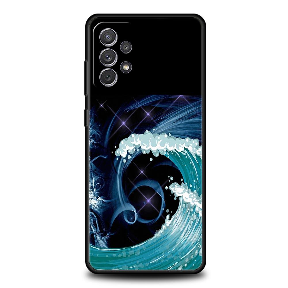 The Big Wave of kanagawa Phone Case For Samsung Galaxy A73 A53 A33 5G A13 A23 A21s A03 A11 A31 A41 A51 A52 A71 M21 M31 A01 Cover