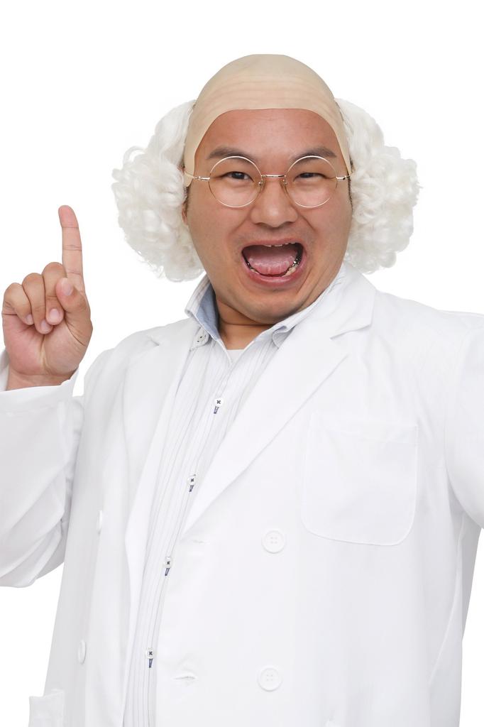 Clearstone Katsland Cosplay Halloween White Wig, Doctor-kun, Unisex,