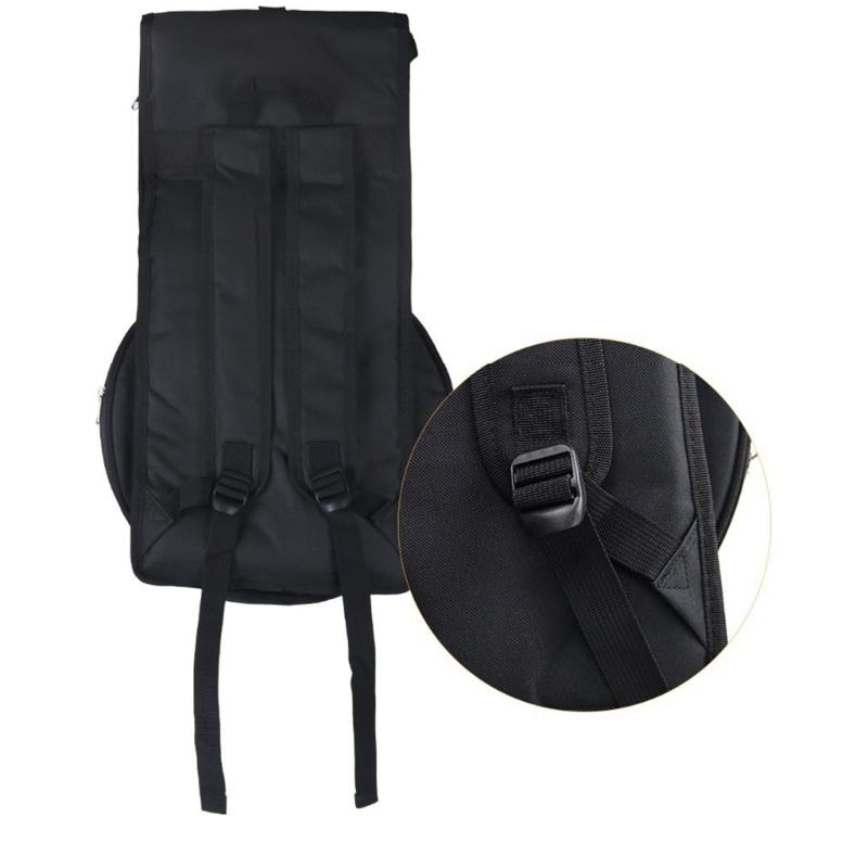 Practical Dumb Drum Backpack Waterproof Design Adjustable Shoulder Strap Oxford Fabric Texture for Easy Carrying