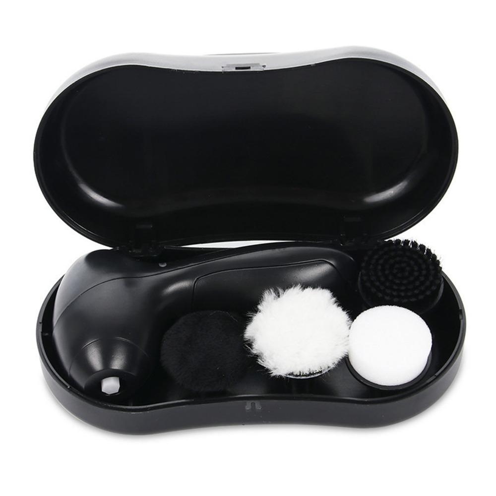 Electric powered Electric Shoe Shiner Shoe Buffing Machine Shoe waxing work чёрный