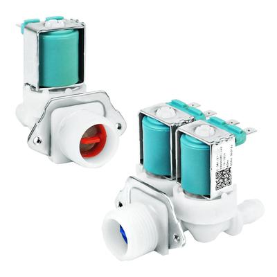 DC62-30312J & DC62-30314K Juego de Válvulas de Agua Lado Frío y Caliente para Lavadora Repuesto para Piezas de Lavadora Kenmore Samsung