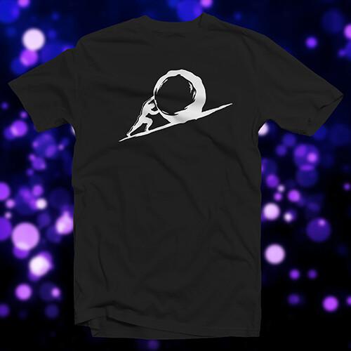 

Sisyphus COTTON T-SHIRT Homer Iliad Isthmian Games Eternal Punishment Greek Myth Unisex T-Shirt XXL
