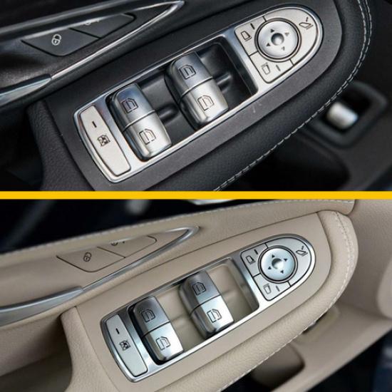 For Mercedes-Benz C-Class W222 W205 X253 Window Repiar Switch BUTTONS Caps USA