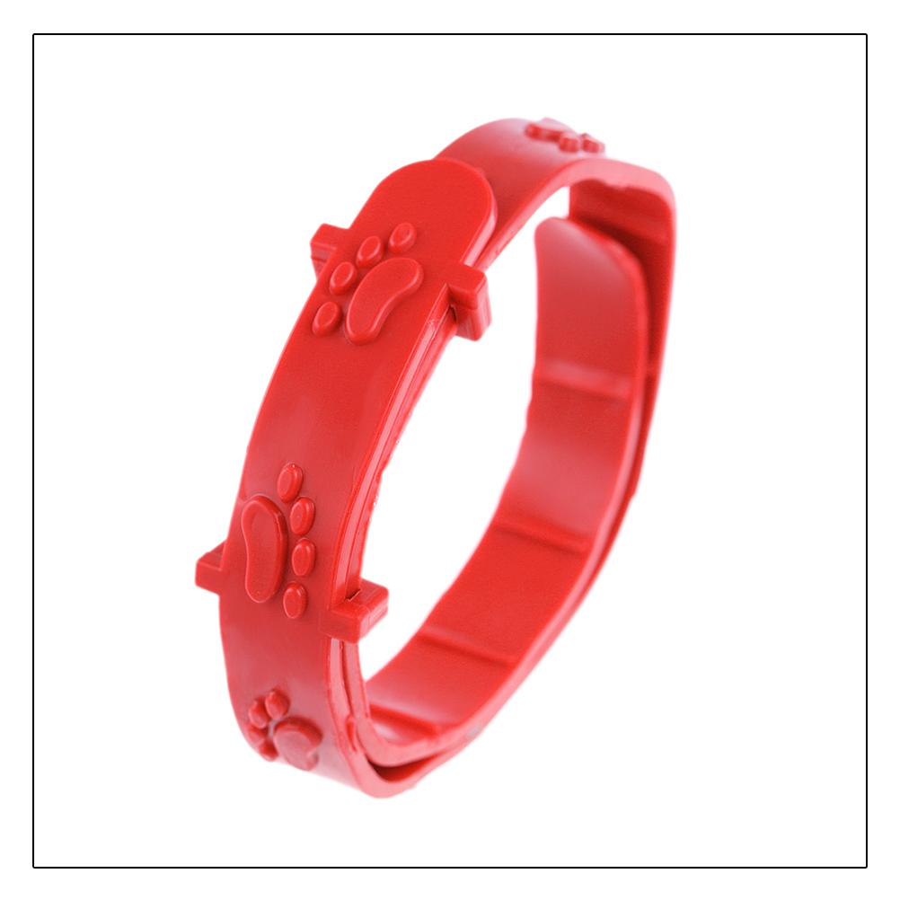 3 ცალი წითელი რეგულირებადი შინაური კატის რწყილის ტკიპის საწინააღმდეგო საყელო კატის რწყილის პრევენციის საყელო შინაური ცხოველების აქსესუარები