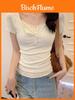 Floral T Shirt For Summer Women Slim Fit Casual Top