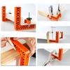 90 Degree Corner Clamp Positioning Squares L-type Right Angle Ruler Clamp Stone Rock Plate Splicing Fixer Woodworking Tool