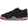 Air Jordan 4 Low Top Basketball Shoes Black Unisex FQ7938-061