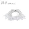 New 1.5m Photo Clips String Lights Hanging Battery-operated Cards Holder Holiday Lamp 10 LED LED Photo Clip String Light
