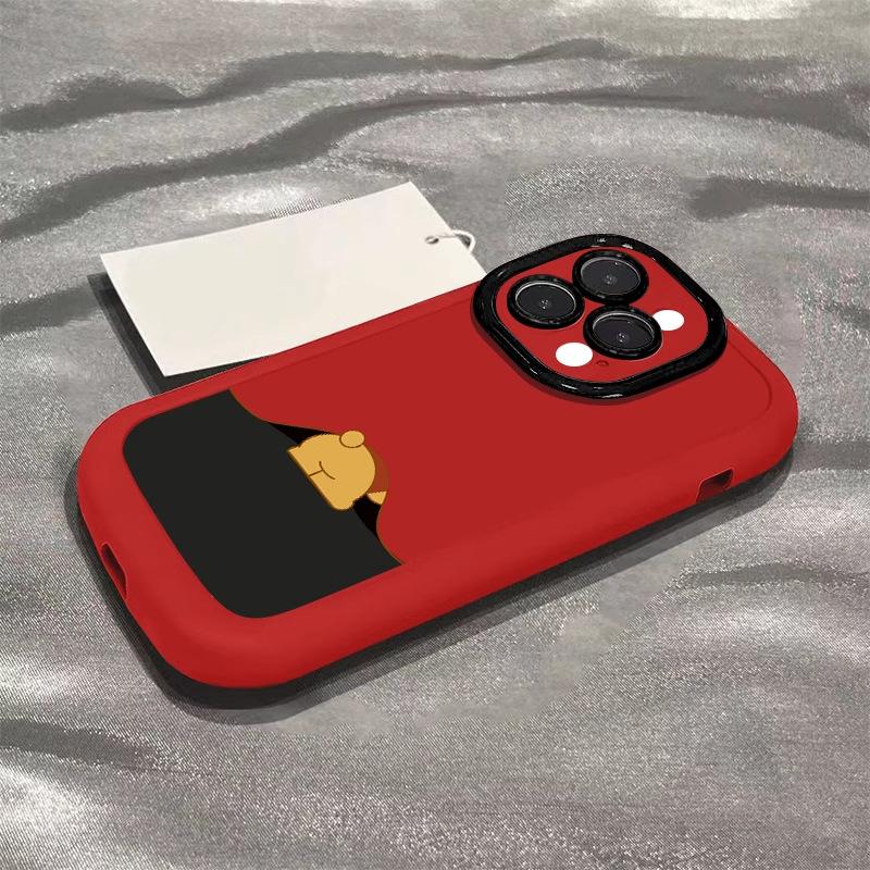 

Подходит для чехла для мобильного телефона Apple 15promax 16plus Расписной Xr Винни Пух Iphone14 Пухлый 13 Мультяшный 12 iPhone X