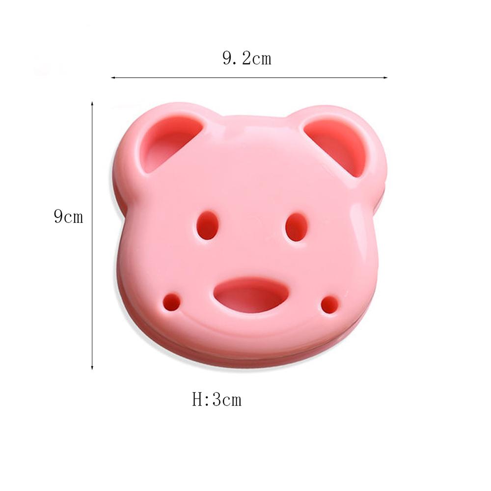 Bear Shape Sandwich Mold Cutter Bread Sandwich Shapers Biscuit Cookie Cake Mould Cutter Kitchen Breakfast Accessories