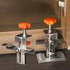 Furniture Panel Install Helper Floor Cabinet Panel Installation Jig Panel Leveling and Drilling Auxiliary Stainless Steel Jig