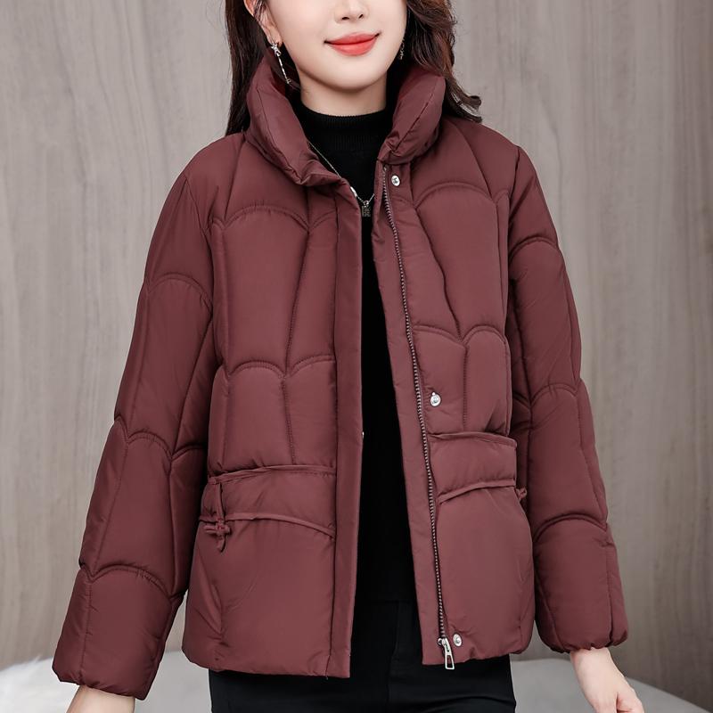 Fashion Winter Coat Female Warm Parkas Stand Collar Casual Thick Women Jackets
