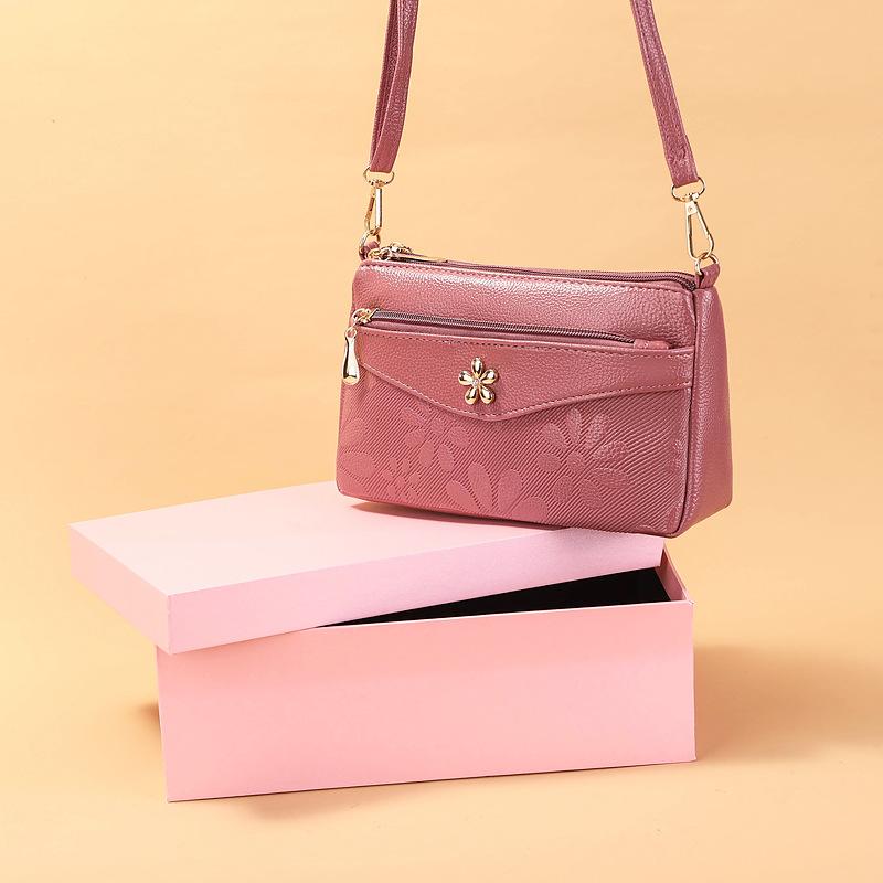 

Flower Korean Version Crossbody Shoulder Bag, Women s Underarm Small Shoulder Bag 24*7*14cm